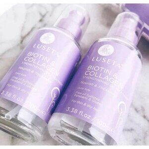 New Luseta Biotin & Collagen Strengthening Treatment Hair Serum 3.38oz